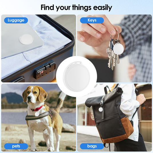 [Siindoo]  AirTag Mini GPS Tracker Smart Tag Luggage Wallet Pet Key Finder - Polar Tech Australia