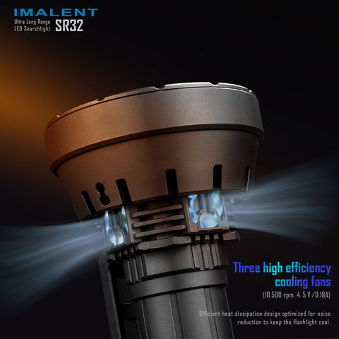 Load image into Gallery viewer, [SR32] IMALENT Longest Throw Flashlight 120,000 Lumens , 2080 meters
