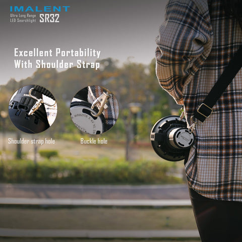 Load image into Gallery viewer, [SR32] IMALENT Longest Throw Flashlight 120,000 Lumens , 2080 meters
