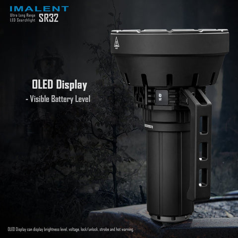 Load image into Gallery viewer, [SR32] IMALENT Longest Throw Flashlight 120,000 Lumens , 2080 meters
