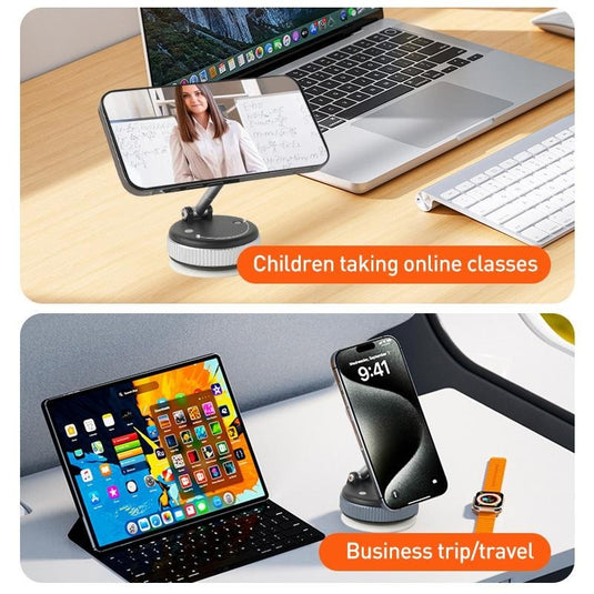 [PT-101] Vacuum Suction Magnetic Car Holder 360° Rotation for Car Dashboard & Wind Screen Strong Magnet
