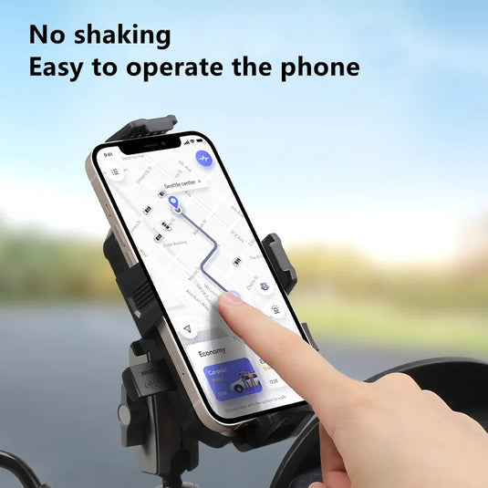 [F-03] Universal Bicycle & Motorcycle Mobile Phone Holder Handlebar Mount Holder