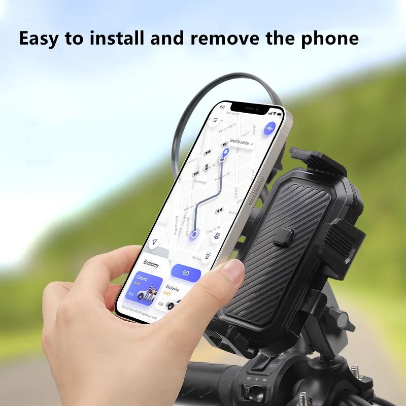 Load image into Gallery viewer, [F-03] Universal Bicycle &amp; Motorcycle Mobile Phone Holder Handlebar Mount Holder
