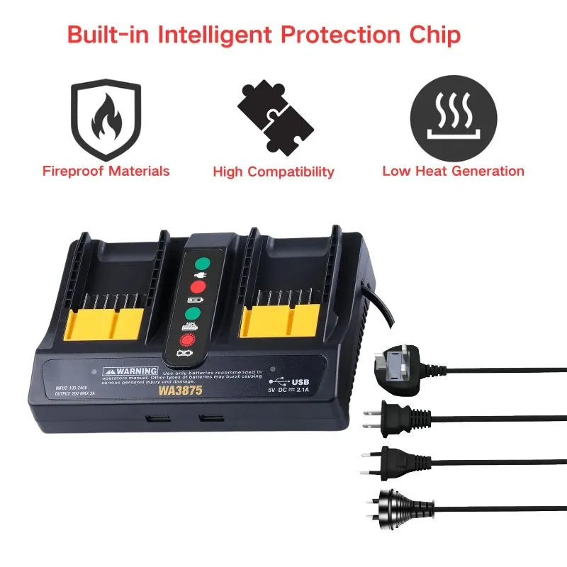 Load image into Gallery viewer, Replacement Charger For Worx 18V-20V Electrical Tool Li-ion Battery - Polar Tech Australia
