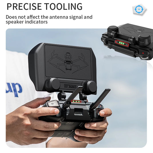 STARTRC 2-in-1 Monitor Sunhood for DJI RC Pro (Black) - Polar Tech Australia