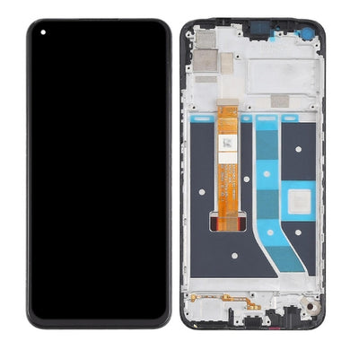 [With Frame] OPPO Realme 7i (RMX2103) - LCD Touch Digitizer Display Screen Assembly - Polar Tech Australia