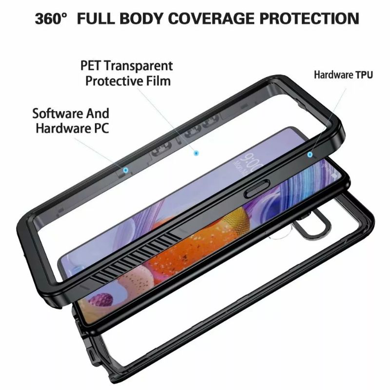 Load image into Gallery viewer, [FS Series] LG Stylo 6 - Redpepper Full Covered Waterproof Heavy Duty Tough Armor Case - Polar Tech Australia
