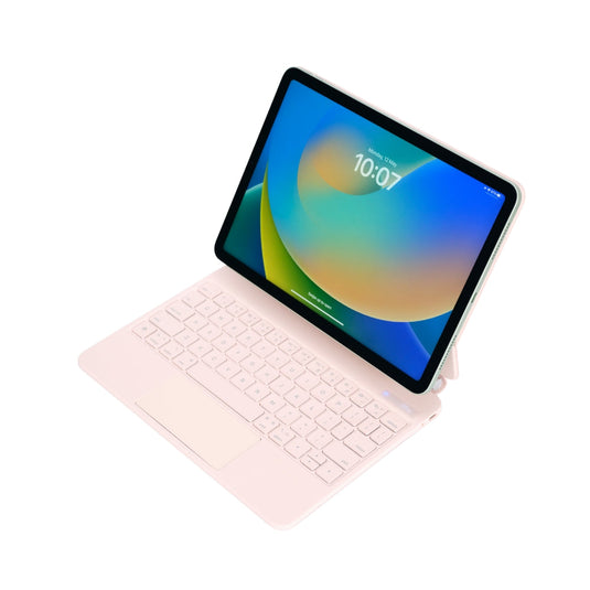 [KIBO Magic Keyboard] Apple iPad Air 4/5 & Pro 11“ & Air 11” M2/M3 (2024/2025) - Precision Multi-Touch Trackpad Magnetic Smart Wireless Keyboard Case With Backlit Keys