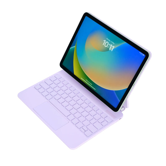 [KIBO Magic Keyboard] Apple iPad Pro 12.9" 3rd/4/5/6th & Air 13” M2/M3 (2024/2025) Precision Multi-Touch Trackpad Magnetic Smart Wireless Keyboard Case With Backlit Keys