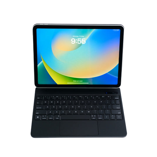[KIBO Magic Keyboard] Apple iPad Pro 13-inch M4 (2024) - Precision Multi-Touch Trackpad Magnetic Smart Wireless Keyboard Case With Backlit
