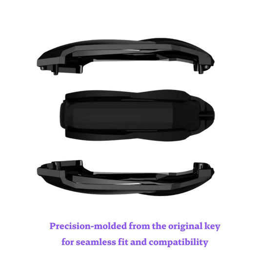 Shockproof Zinc Alloy & Silicone Car Key Fob Case Cover with Lock Buckle for Maserati Levante, MC20, Ghibli, Quattroporte 2014-2022 – Premium Protection Cover