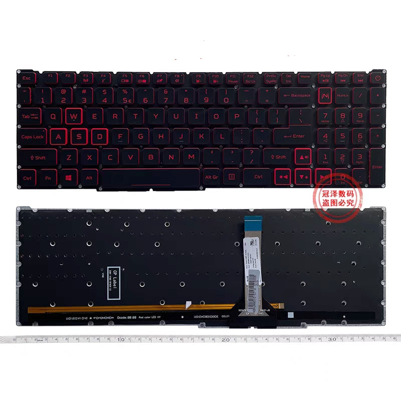 Load image into Gallery viewer, Acer Nitro 5 AN515-56-58H8 N20C1 Replacement Keyboard US Layout - Polar Tech Australia
