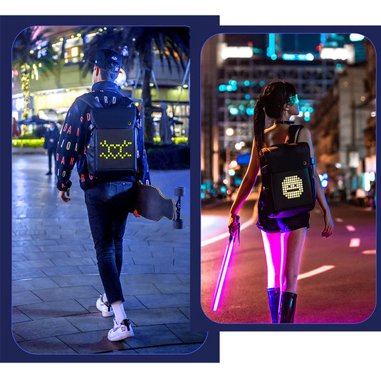 Pixoo Backpack-M Innovative Smart LED Backpack Perfect Gift - Polar Tech Australia