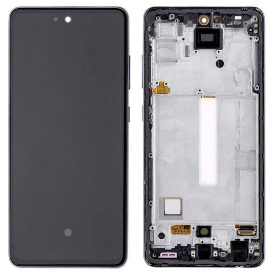 [USED][ORI][With Frame] Samsung Galaxy A52 4G (A525) & 5G (A526) & A52s (A528) - AMOLED LCD Touch Digitizer Screen Assembly - Polar Tech Australia