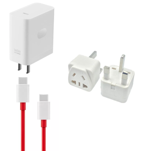 Load image into Gallery viewer, [160W][With Cable] Genuine OPPO/Realme/OnePlus SuperVOOC Wall Charger Adapter Power Supply Unit - Polar Tech Australia
