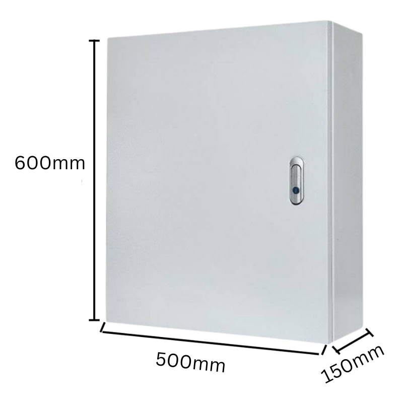 Load image into Gallery viewer, Electrical Enclosure CCTV/Alarm Security Equipment Lockable Safe Metal Box Wall Mount - Polar Tech Australia
