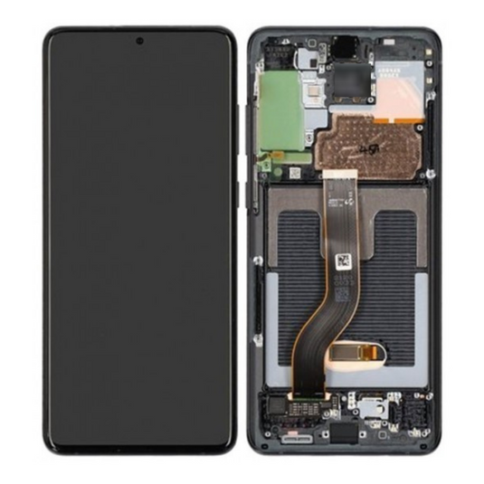 [ORI][With Frame] Samsung Galaxy S20 Ultra (SM-G988) LCD Touch Digitizer Screen Assembly - Polar Tech Australia