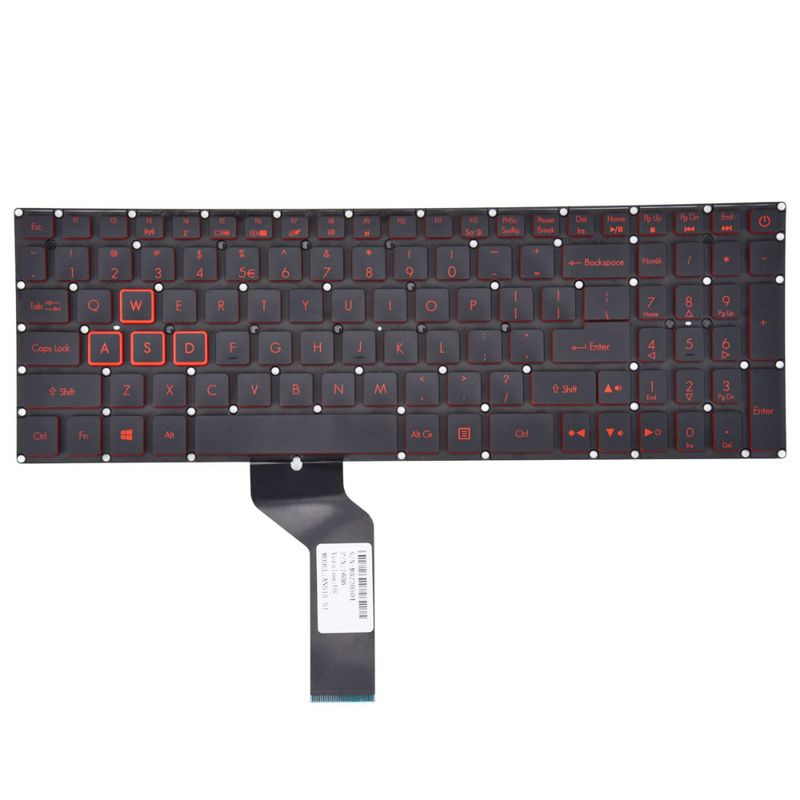 Load image into Gallery viewer, Acer Nitro 5 AN515-42 AN515-52 N17C1 Replacement Keyboard US Layout - Polar Tech Australia
