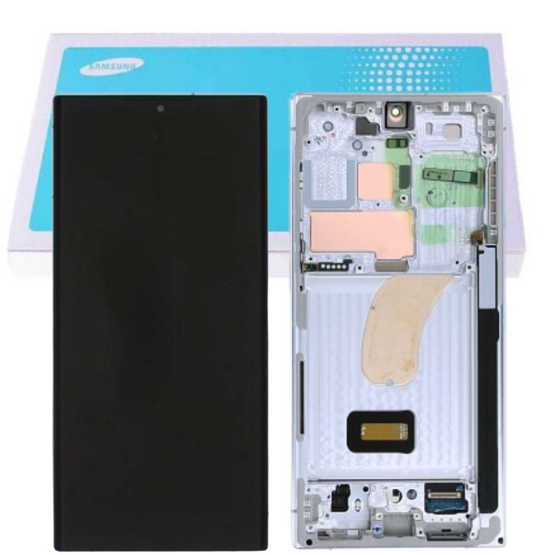 Load image into Gallery viewer, [Samsung Service Pack] Samsung Galaxy S23 Ultra (SM-S918) LCD Touch Digitizer Screen Assembly With Frame - Polar Tech Australia
