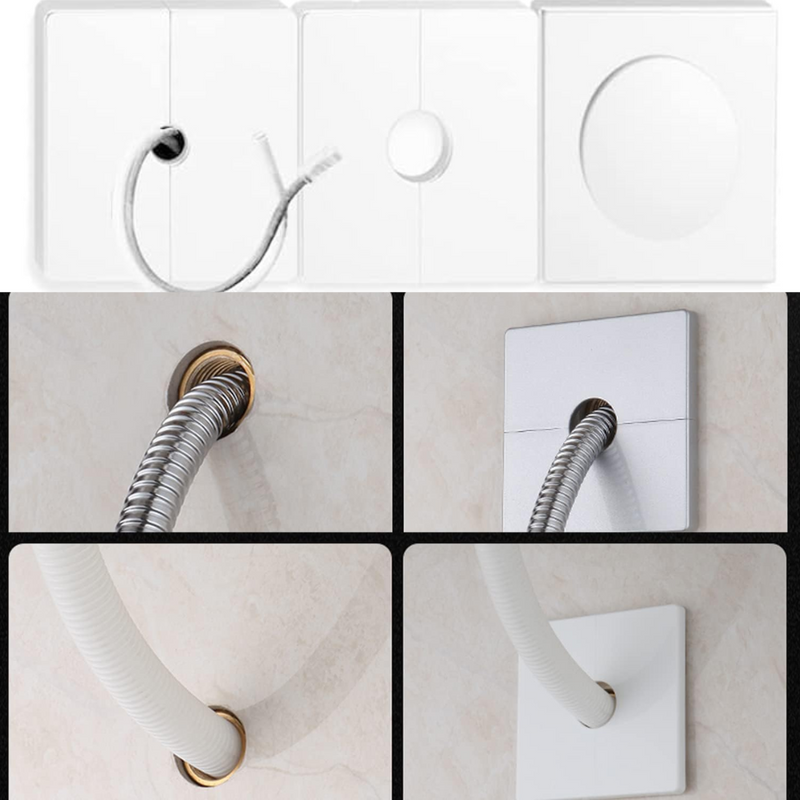 Load image into Gallery viewer, Universal Self-Adhesive Wall Wire Pile Hole Cover Drill Hole Panel Screw Hole Decor Cabinet Office Desk Hole Cap Dust Pipe Plug Hardware White - Polar Tech Australia
