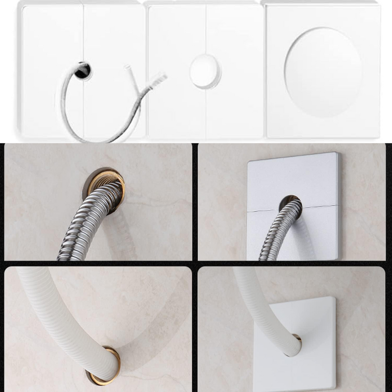 Cargue la imagen en el visor de la galería, Universal Self-Adhesive Wall Wire Pile Hole Cover Drill Hole Panel Screw Hole Decor Cabinet Office Desk Hole Cap Dust Pipe Plug Hardware White - Polar Tech Australia
