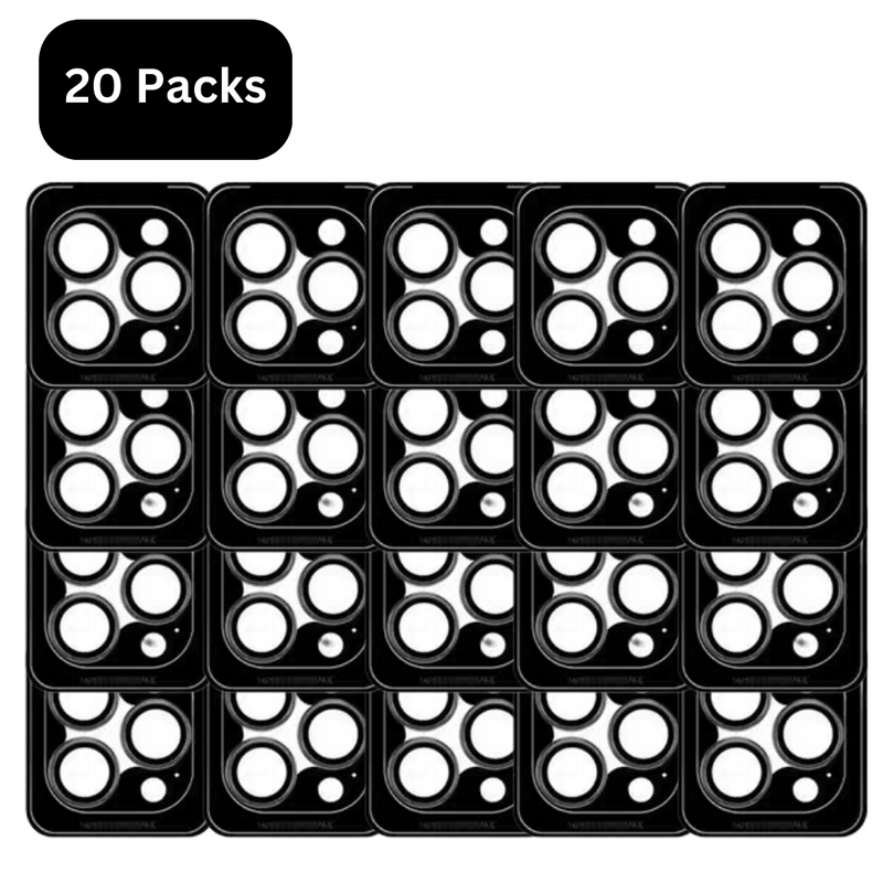 Load image into Gallery viewer, [Black Aluminium Alloy] iPhone 13 Pro &amp; 13 Pro Max Back Rear Camera Lens Glass Protector - Polar Tech Australia
