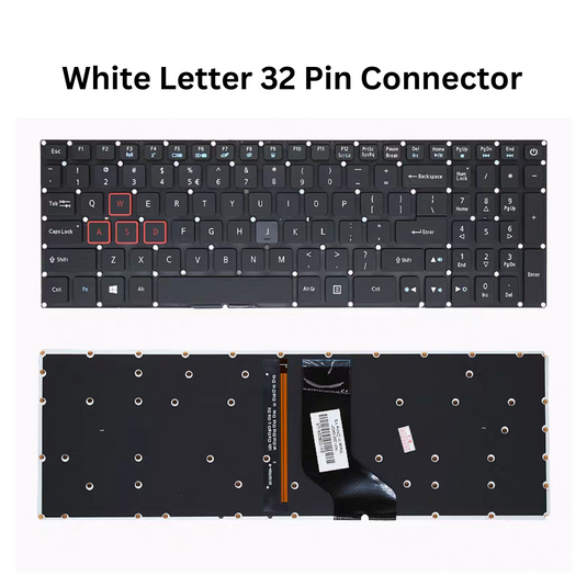 Acer Nitro 5 AN515-42 AN515-52 N17C1 Replacement Keyboard US Layout - Polar Tech Australia