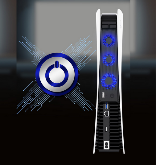 SONY PlayStation 5 / PS5 - 3 Speed USB External Colling Fan - Polar Tech Australia