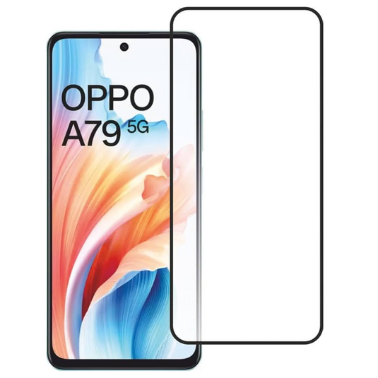OPPO A79 5G (CPH2557 & CPH2553) - Full Covered 9H Tempered Glass Screen Protector - Polar Tech Australia