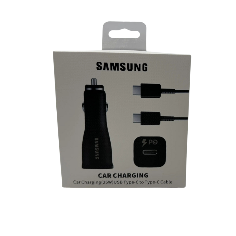 Load image into Gallery viewer, Samsung 25W Fast PD Type-C USB-C Car Charger Power Adapter With Cable - Polar Tech Australia
