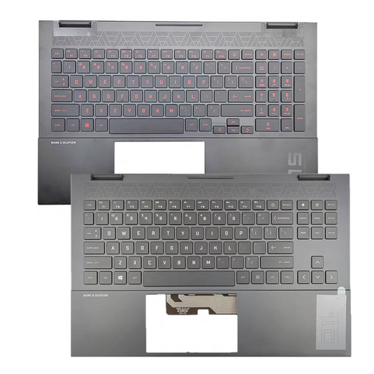 HP OMEN 15-EK 15-EK0020CA Palmrest Keyboard Housing US layout - Polar Tech Australia