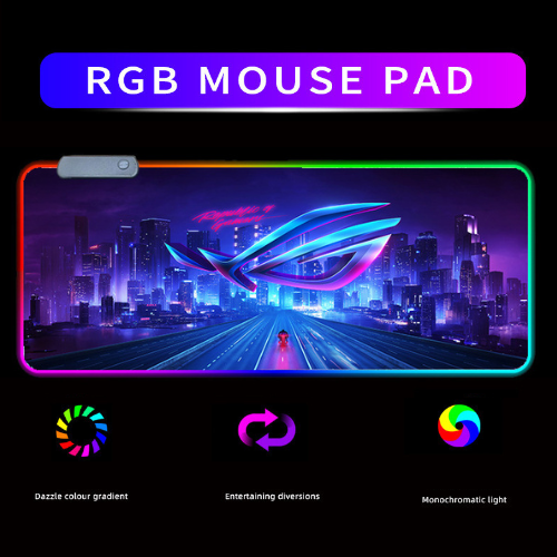 Chargez l&#39;image dans la visionneuse de la galerie, [40x90cm] Large Size RGB Light Effect Cool Gaming Keyboard Mouse Desktop Pad - Polar Tech Australia
