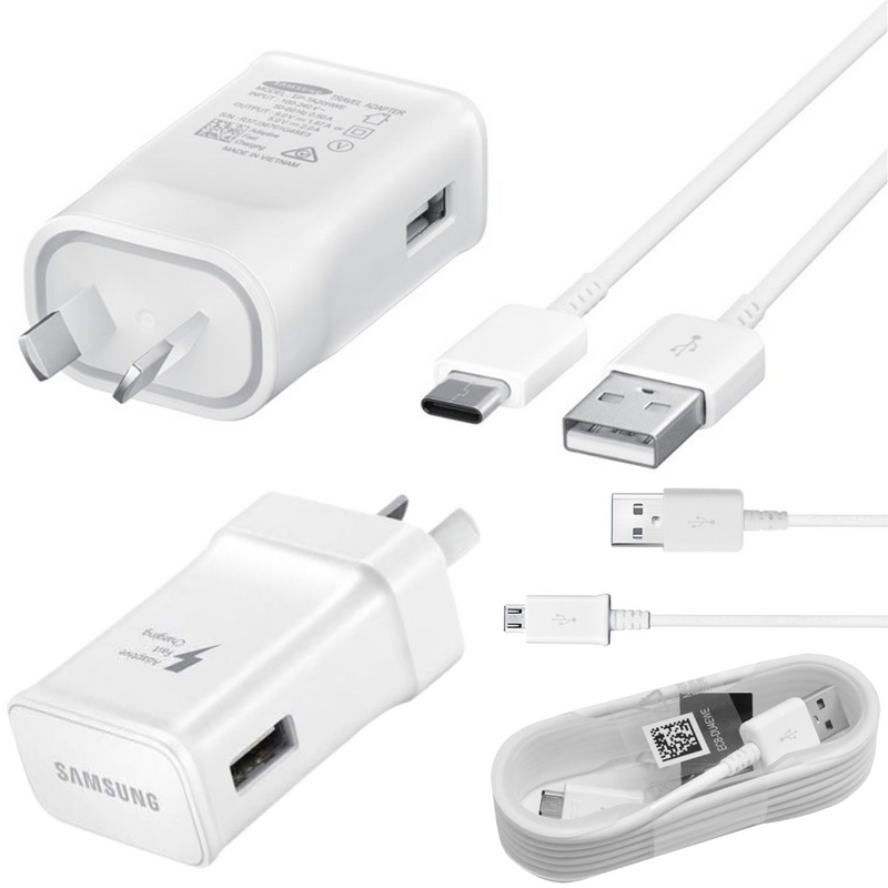 Load image into Gallery viewer, Samsung Adaptive Fast Charging USB  Port Wall Charger Traveller Power Adapter (AU Plug) - Polar Tech Australia
