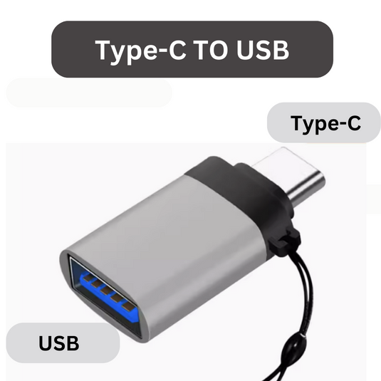 Type-C USB-C To USB Port OTG Adapter - Polar Tech Australia
