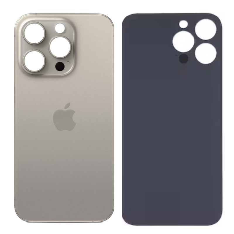 Load image into Gallery viewer, Apple iPhone 15 Pro Back Rear Replacement Glass Panel (Big Camera Hole) - Polar Tech Australia
