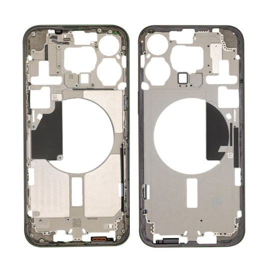 [No Built-in Parts] Apple iPhone 15 Pro Max - Rear Back Glass Middle Frame Housing - Polar Tech Australia