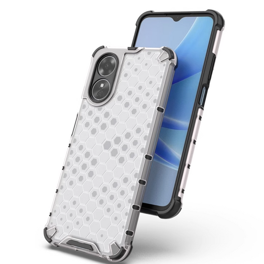 OPPO A78 5G (CPH2483, CPH2495) - Honeycomb Transparent Shockproof Protection Case - Polar Tech Australia
