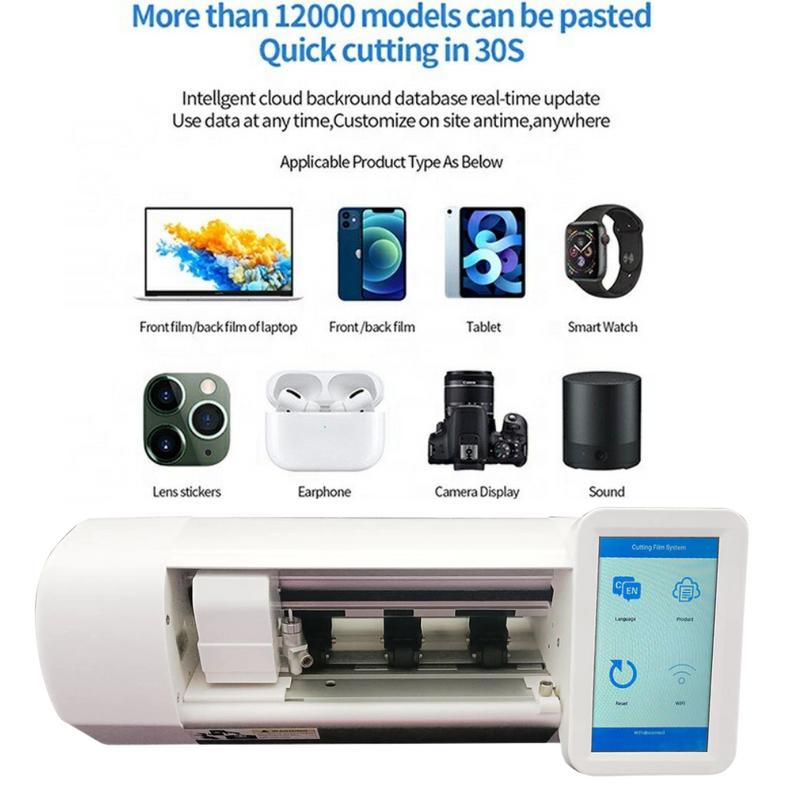 Cargue la imagen en el visor de la galería, [MC7-180G] Universal Unlimited Mobile Phone/Tablet/Smart Watch Screen Protector Cutting Machine - Polar Tech Australia
