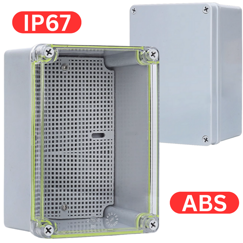 Load image into Gallery viewer, IP67 Waterproof indoor &amp; outdoor ABS Plastic Electrical Junction Box Enclosure Box - Polar Tech Australia
