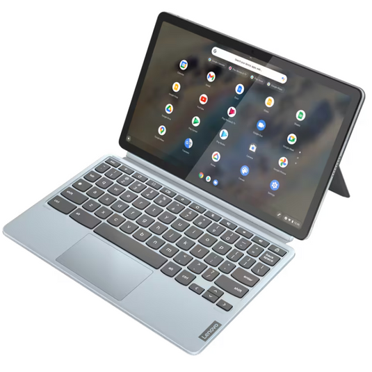 [With Keyboard] Lenovo IdeaPad Duet 3 Chromebook 11Q727 - 10.95" - Qualcomm Snapdragon 7c Gen 2 Kryo 468 - 4 GB RAM - 64 GB - Polar Tech Australia
