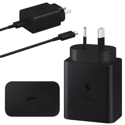 Load image into Gallery viewer, [45W] Samsung Compatible Super Fast PD Type-C USB-C Port Wall Charger Travel Power Adapter With Cable- (AU Plug) - Polar Tech Australia

