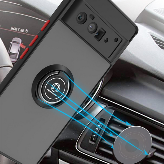 Google Pixel 7A (GWKK3) - GKS Magnet Magnetic Ring Holder Case - Polar Tech Australia