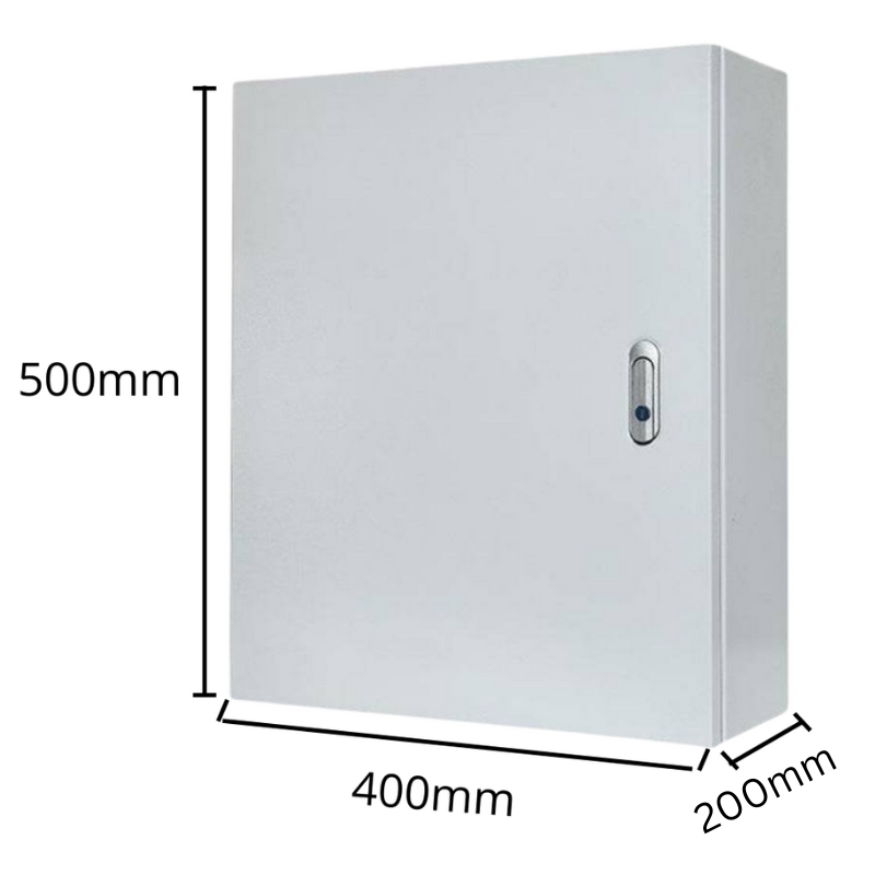 Cargue la imagen en el visor de la galería, Electrical Enclosure CCTV/Alarm Security Equipment Lockable Safe Metal Box Wall Mount - Polar Tech Australia
