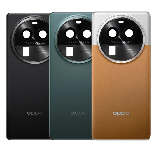 [With Camera Lens] OPPO Find X6 Pro (PGEM110, PGEM10) Back Rear Glass Panel Battery Cover - Polar Tech Australia