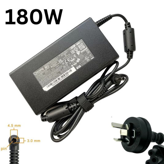 [20V-9A/180W][4.5x3.0] MSI GF75 Thin / Pulse GL76 Gaming Laptop AC Power Supply Adapter Charger - Polar Tech Australia