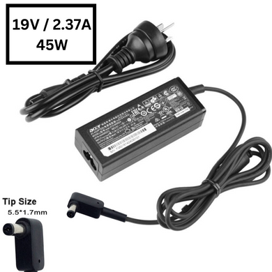 [19V-2.37A/45W][5.5x1.7] Acer Aspire 3 A314-21 Laptop AC Power Supply Adapter Charger - Polar Tech Australia