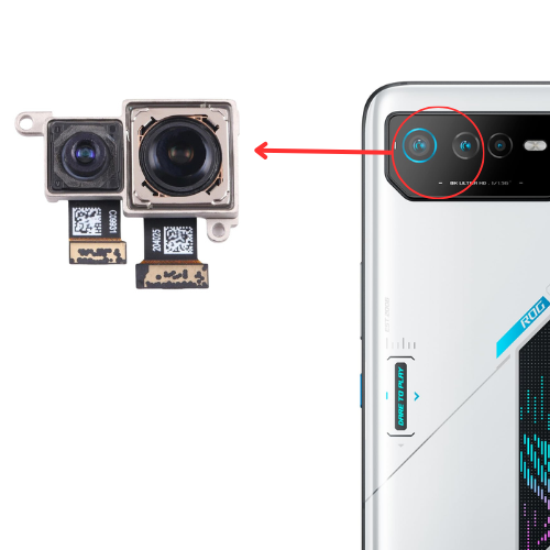 Cargue la imagen en el visor de la galería, Asus Rog Phone 6 / 6 Pro / 6D - Back Rear Main Camera Module Flex - Polar Tech Australia

