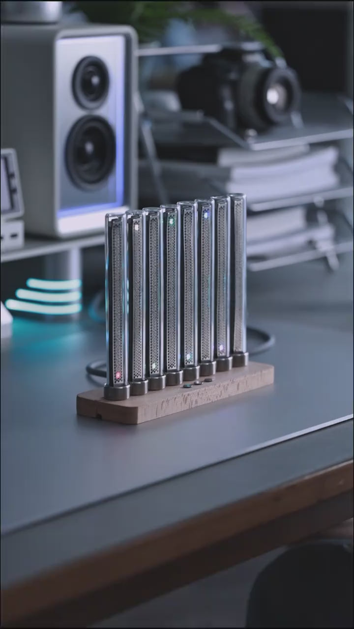 Cargar y reproducir video en Gallery Viewer, Music Spectrum Light VU Meter Analog Glow Tube Level Indicator Pickup Light
