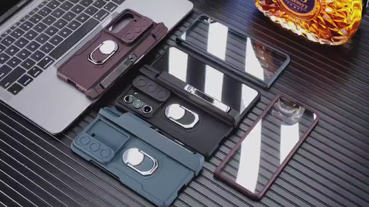 Étui de protection pour appareil photo robuste et résistant aux chutes pour Samsung Galaxy Z Fold 5 (SM-F946)