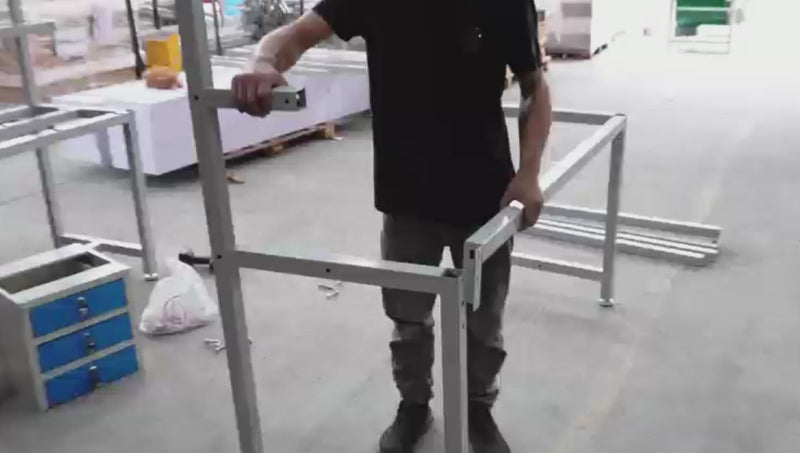 Cargar y reproducir video en Gallery Viewer, Anti-static Workbench Workshop Assembly Mobile Phone Repair Electronics Repair shop Operation Bench Desk Table
